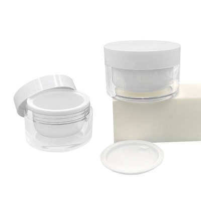 สามารถปรับปรุง 50g Diamond Acrylic Jar With Simple Design OEM/ODM โลโก้มีให้เลือก