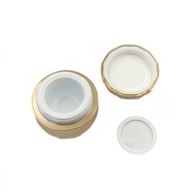 ปรับแต่ง 50 กรัม Acrylic Cosmetic Jar Diamond Jar Design ครีมบํารุงผิว