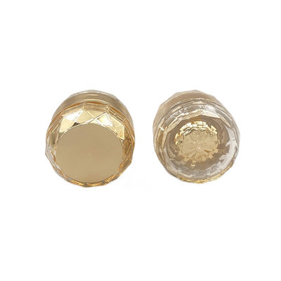 ปรับแต่ง 50 กรัม Acrylic Cosmetic Jar Diamond Jar Design ครีมบํารุงผิว