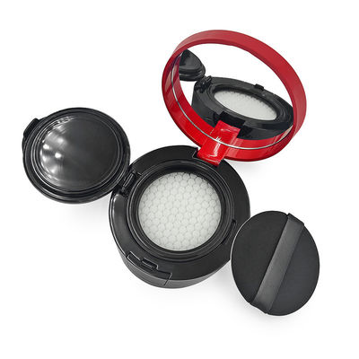 กระเป๋าสะพาย 15 กรัม Snap Closure Compact Powder Case สําหรับเครื่องสําอางบํารุงผิวหนังและสินค้าบรรจุ