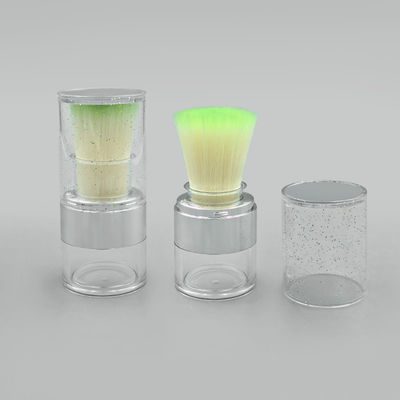 15 กรัม Twist Open Clear Loose Powder Case สําหรับการใช้งานปูนโลโก้ตามสั่งอย่างยั่งยืน